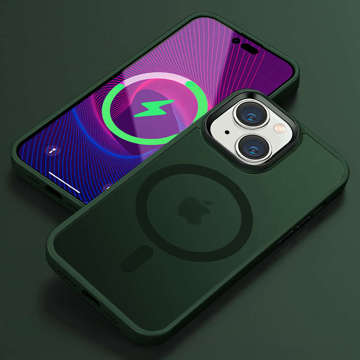 Ochranné pouzdro MagMat Case pro MagSafe pro Apple iPhone 13 Mini Matte Green