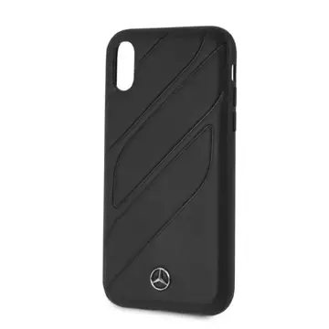 Ochranné pouzdro Mercedes MEHCI61THLBK pro Apple iPhone Xr 6,1" černo/černé pevné pouzdro New Organic I