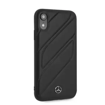 Ochranné pouzdro Mercedes MEHCI61THLBK pro Apple iPhone Xr 6,1" černo/černé pevné pouzdro New Organic I