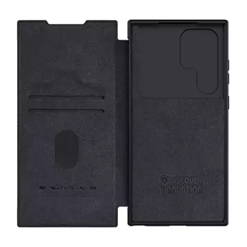 Ochranné pouzdro Nillkin Qin Leather Pro pro Samsung Galaxy S23 Ultra Black