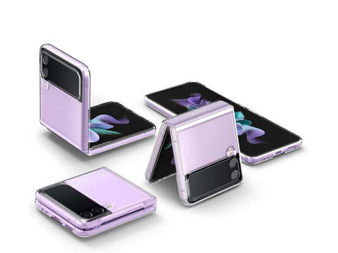 Ochranné pouzdro Spigen AirSkin pro Samsung Galaxy Z Flip 3 5G Crystal Clear