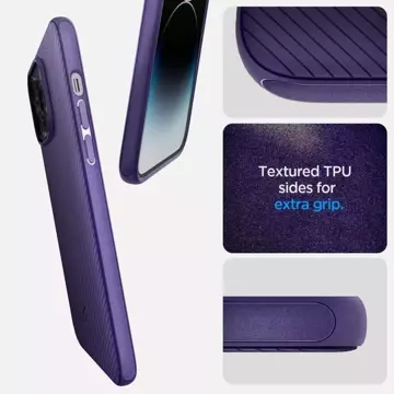 Ochranné pouzdro Spigen Mag Armor pro iPhone 14 Pro Max Deep Purple