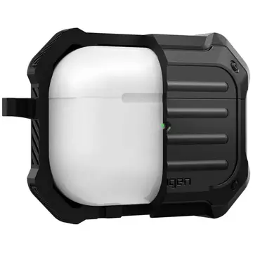 Ochranné pouzdro Spigen Tough Armor MAG pro Apple AirPods Pro 1/2 Magsafe black/black ACS05480