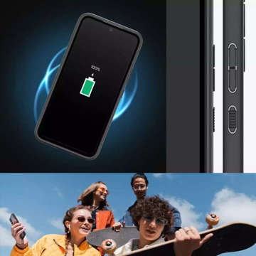 Ochranné pouzdro Spigen Ultra Hybrid na telefon Samsung Galaxy A54 5G Matte Black Glass