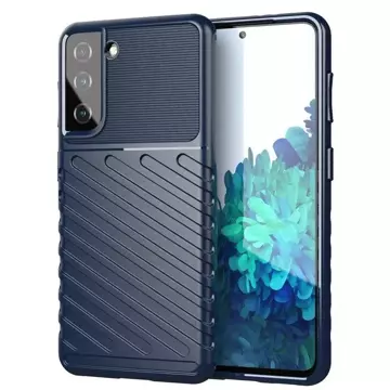 Ochranné pouzdro Thunder Case pro Samsung Galaxy S23 Plus silikonové brnění modré