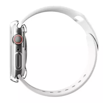 Ochranné pouzdro UNIQ Garde pro Apple Watch Series 7/8 45mm průhledné/čiré