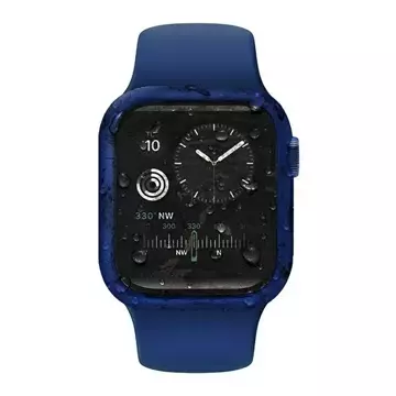 Ochranné pouzdro UNIQ Nautic pro Apple Watch Series 4/5/6/SE 40mm modrá/modrá