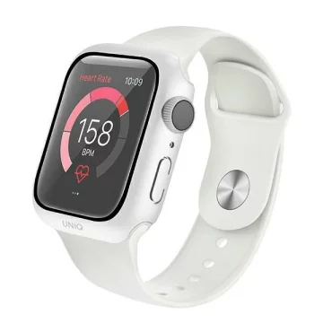 Ochranné pouzdro UNIQ Nautic pro Apple Watch Series 4/5/6/SE 44mm bílá/bílá