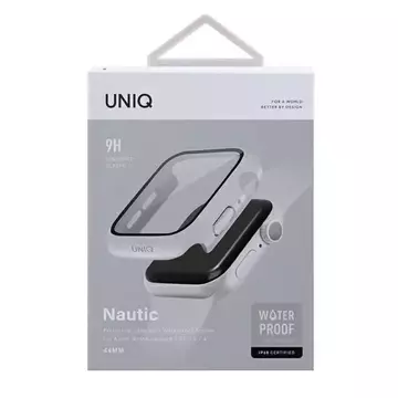 Ochranné pouzdro UNIQ Nautic pro Apple Watch Series 4/5/6/SE 44mm bílá/bílá