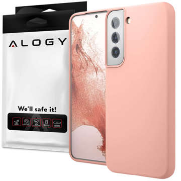 Ochranné pouzdro na telefon Alogy Thin Soft Case pro Samsung Galaxy S22 Pink