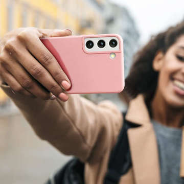 Ochranné pouzdro na telefon Alogy Thin Soft Case pro Samsung Galaxy S22 Pink