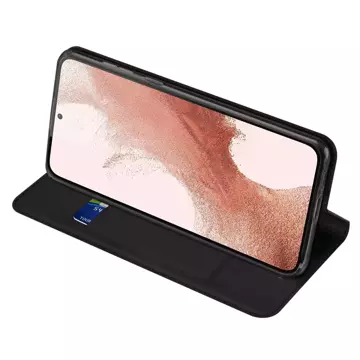 Ochranné pouzdro na telefon Dux Ducis Skin Pro pro Samsung Galaxy S23 Flip Card Wallet Stand Black