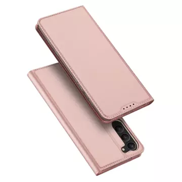 Ochranné pouzdro na telefon Dux Ducis Skin Pro pro Samsung Galaxy S23 Flip Card Wallet Stand Pink