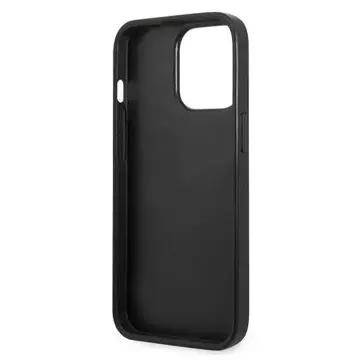 Ochranné pouzdro na telefon Karl Lagerfeld KLHCP13LMNMP1K pro Apple iPhone 13 Pro / 13 6,1" hardcase černá/černá Monogram Plaque