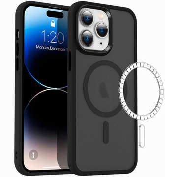 Ochranné pouzdro na telefon MagMat Case for MagSafe pro Apple iPhone 11 Pro Matte Black Glass