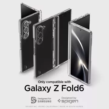 Ochranné pouzdro na telefon Spigen Ultra Hybrid Pro pro Galaxy Z Fold 6 Crystal Clear