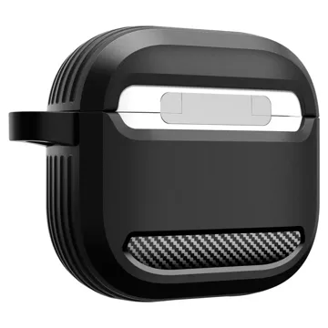 Ochranné pouzdro pro Apple Airpods 4 Spigen Rugged Armor Matte Black