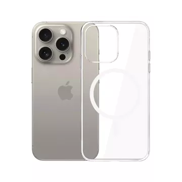 Ochranné pouzdro pro Apple iPhone 15 Pro Max 3mk Clear MagCase