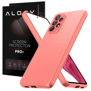 Ochranné tenké měkké pouzdro Alogy pro Samsung Galaxy A53 / A53 5G růžové sklo
