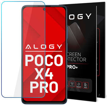 Ochranné tvrzené sklo 9H Alogy pro Xiaomi Poco X4 Pro 5G