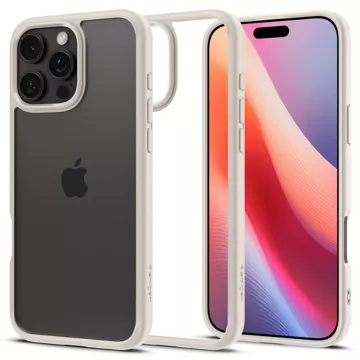 Ochranný kryt Spigen Ultra Hybrid pro iPhone 16 Pro Max Natural Titanium