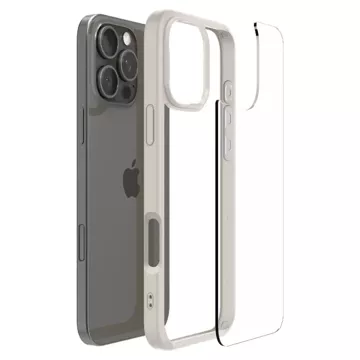 Ochranný kryt Spigen Ultra Hybrid pro iPhone 16 Pro Max Natural Titanium