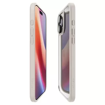 Ochranný kryt Spigen Ultra Hybrid pro iPhone 16 Pro Max Natural Titanium