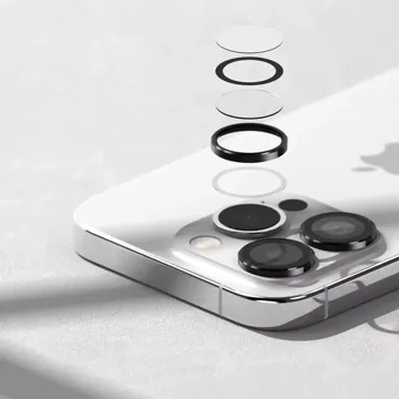 Ochranný rámeček fotoaparátu Ringke pro Apple iPhone 15 Pro Max Black