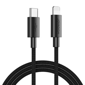 Odolný kabel USB typu C Joyroom – bleskově rychlé nabíjení / přenos dat 20 W 2 m černý (S-2024M13)