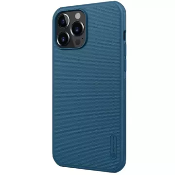 Odolný kryt pouzdra Nillkin Super Frosted Shield Pro pro iPhone 13 Pro Max modrý