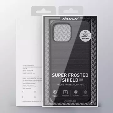 Odolný kryt pouzdra Nillkin Super Frosted Shield Pro pro iPhone 13 Pro Max modrý