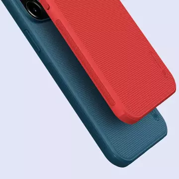 Odolný kryt pouzdra Nillkin Super Frosted Shield Pro pro iPhone 13 Pro Max modrý