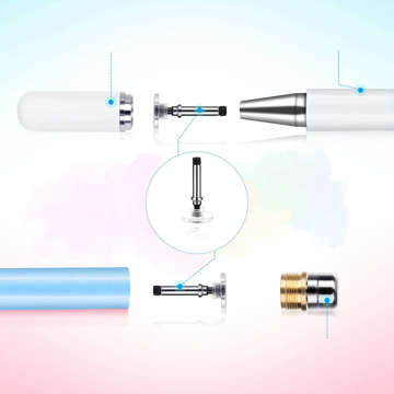 Ombre Stylus Pen Sky Blue