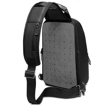 One Arm CrossBody kabelka na jedno rameno, prostorná černá