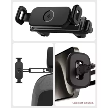 Opěrka hlavy do auta držák do auta pro telefon tablet Spigen Onetap UTS45 Universal Headrest Car Mount Black