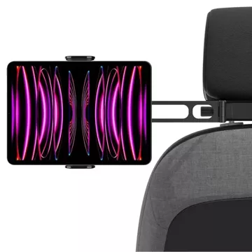 Opěrka hlavy do auta držák do auta pro telefon tablet Spigen Onetap UTS45 Universal Headrest Car Mount Black