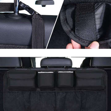 Organizér kufru do auta Cestovní taška na zádovou opěrku auta XXL