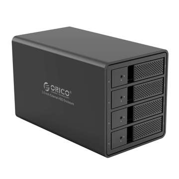 Orico externí pouzdro pro 4 HDD 3,5" USB 3.0 typ B, RAID