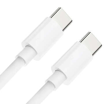 Originální Apple USB-C na USB-C kabel pro iPhone 15, 15 Pro, 15 Pro Max, 1m kabel MUF72ZM/A Bílý