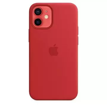 Originální ochranné pouzdro Apple Phone Case MHKW3ZM/A pro Apple iPhone 12 Mini MagSafe červené/červené silikonové pouzdro