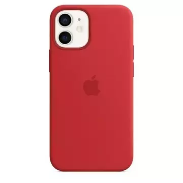 Originální ochranné pouzdro Apple Phone Case MHKW3ZM/A pro Apple iPhone 12 Mini MagSafe červené/červené silikonové pouzdro