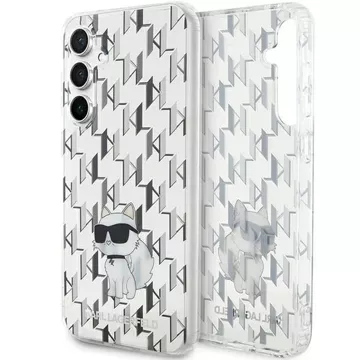 Originální pouzdro KARL LAGERFELD Hardcase KLHCS23FEHNCMKLT pro Samsung Galaxy S23 FE (monogram / transparentní)