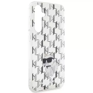 Originální pouzdro KARL LAGERFELD Hardcase KLHCS23FEHNCMKLT pro Samsung Galaxy S23 FE (monogram / transparentní)