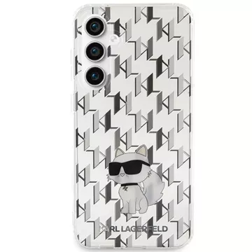 Originální pouzdro KARL LAGERFELD Hardcase KLHCS23FEHNCMKLT pro Samsung Galaxy S23 FE (monogram / transparentní)