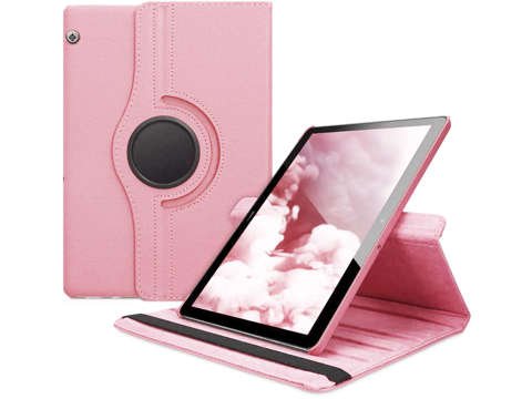 Otočné pouzdro Alogy 360 pro Huawei MediaPad T5 10.1 Pink