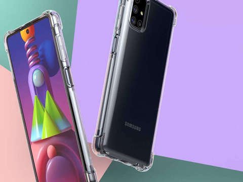 Pancéřové pouzdro ShockProof Alogy pro Samsung Galaxy M51 průhledné