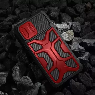 Pancéřový kryt Nillkin Adventruer Case pro iPhone 13 Pro Max s krytem fotoaparátu černý