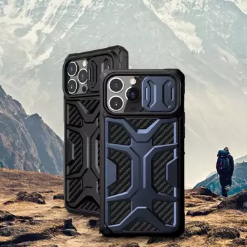 Pancéřový kryt Nillkin Adventruer Case pro iPhone 13 Pro Max s krytem fotoaparátu černý