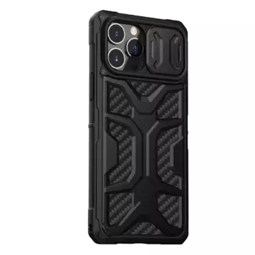 Pancéřový kryt Nillkin Adventruer Case pro iPhone 13 Pro Max s krytem fotoaparátu černý