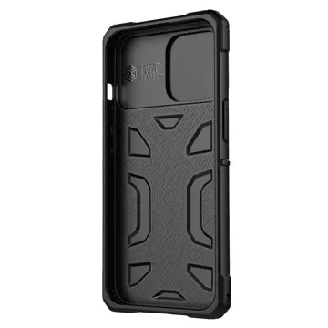 Pancéřový kryt Nillkin Adventruer Case pro iPhone 13 Pro s krytem fotoaparátu modrý